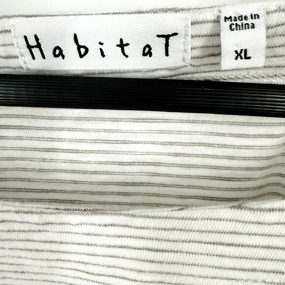 Habitat Sz XL Wearable Art to Wear Leaves Comfy Cozy Blouse Shirt Top Artsy - Picture 2 of 6